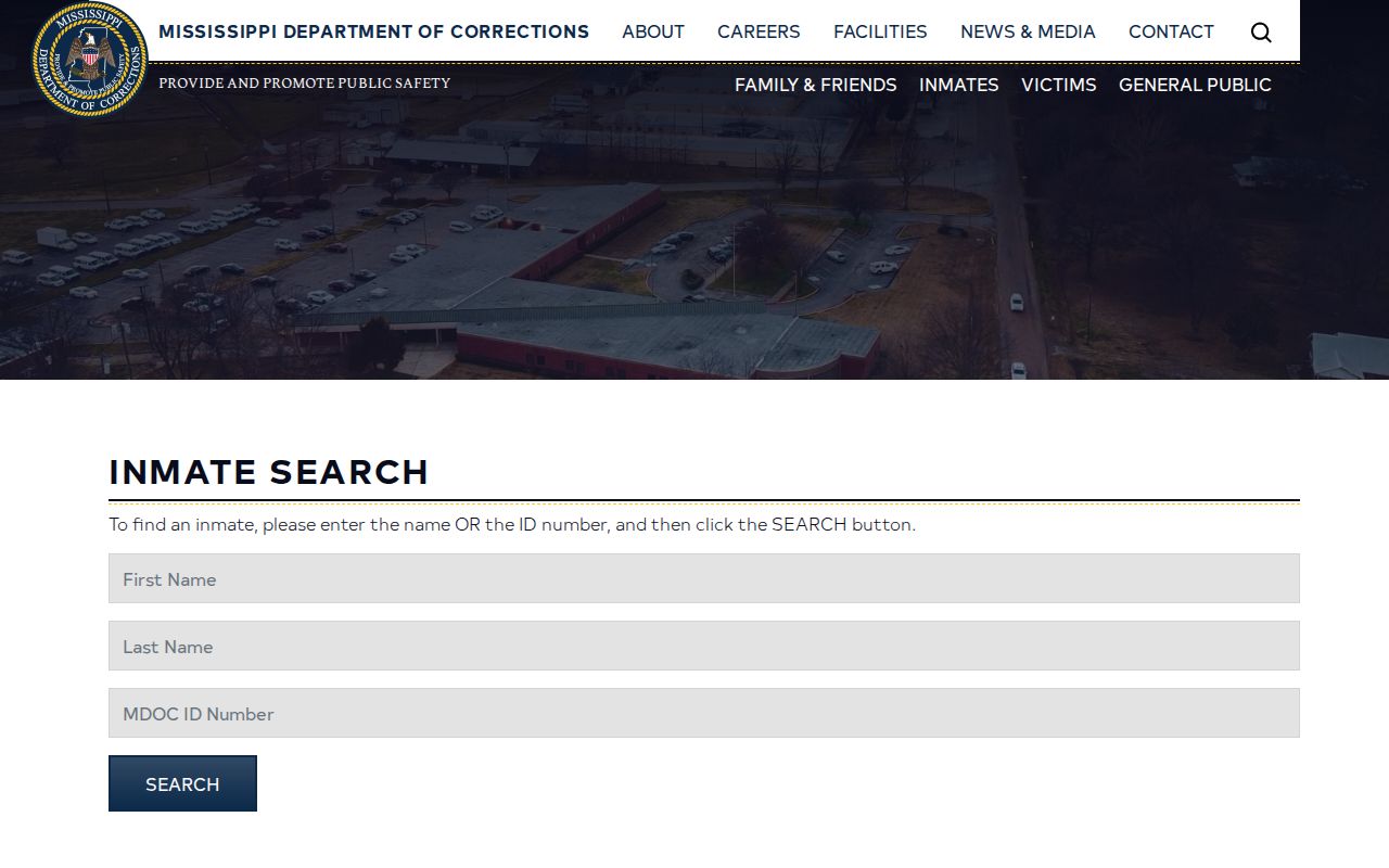 MDOC search for Leflore County released inmate records