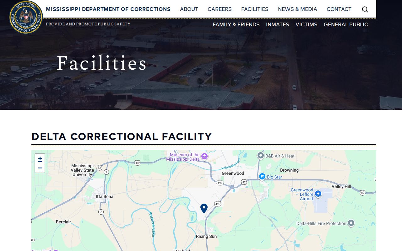 Delta Correctional Facility MDOC release record source